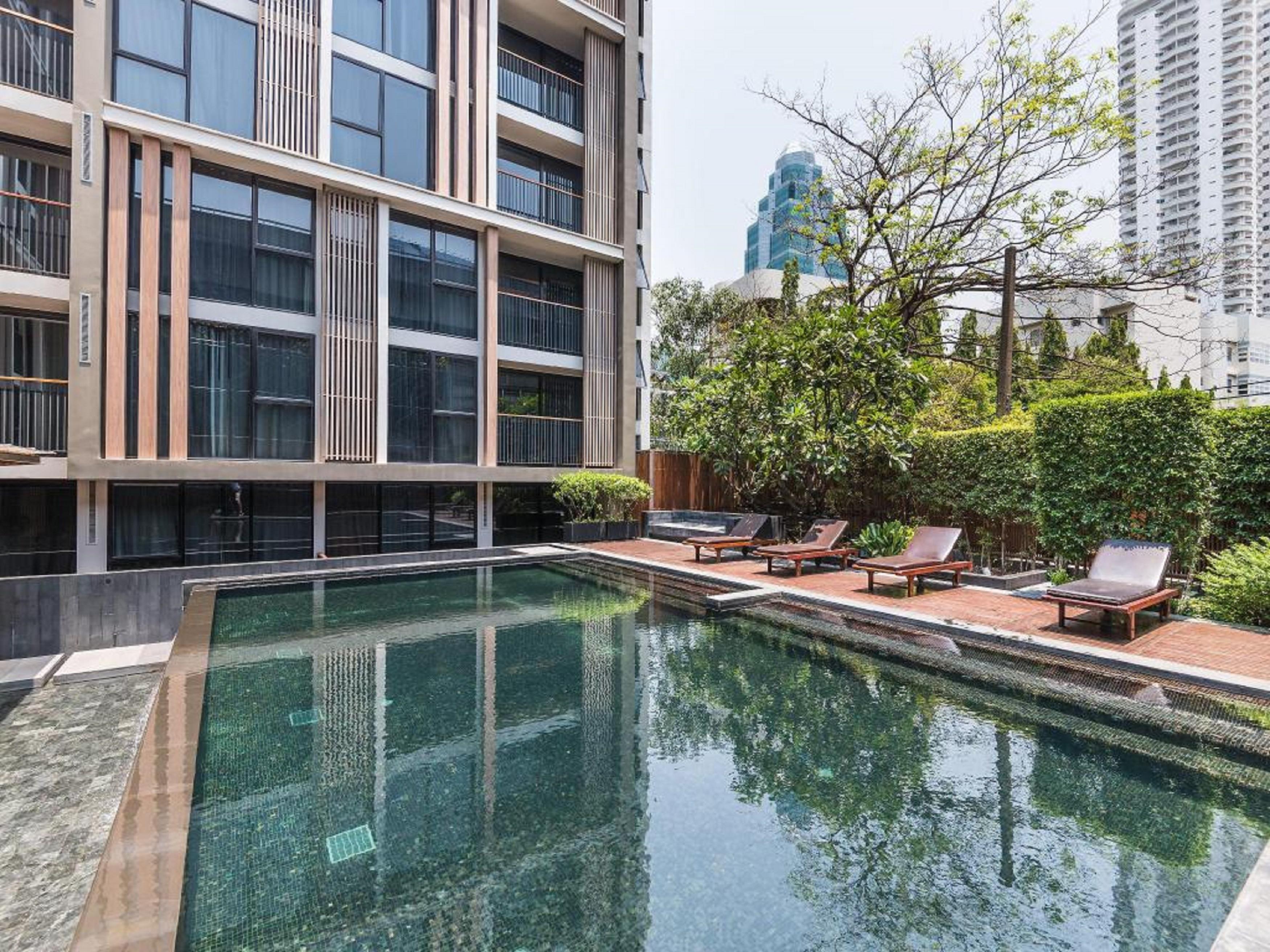 Arcadia Suites Bangkok Exterior foto
