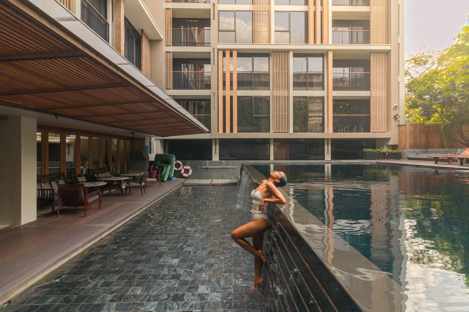 Arcadia Suites Bangkok Exterior foto
