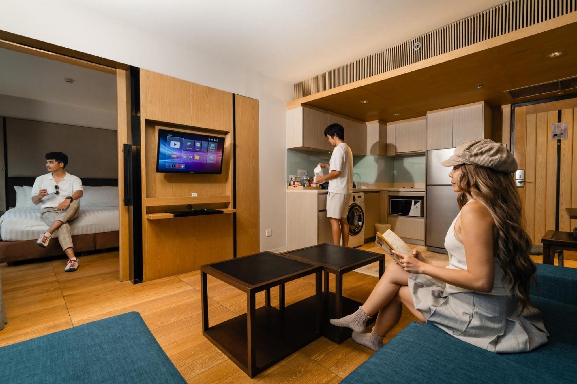 Arcadia Suites Bangkok Exterior foto