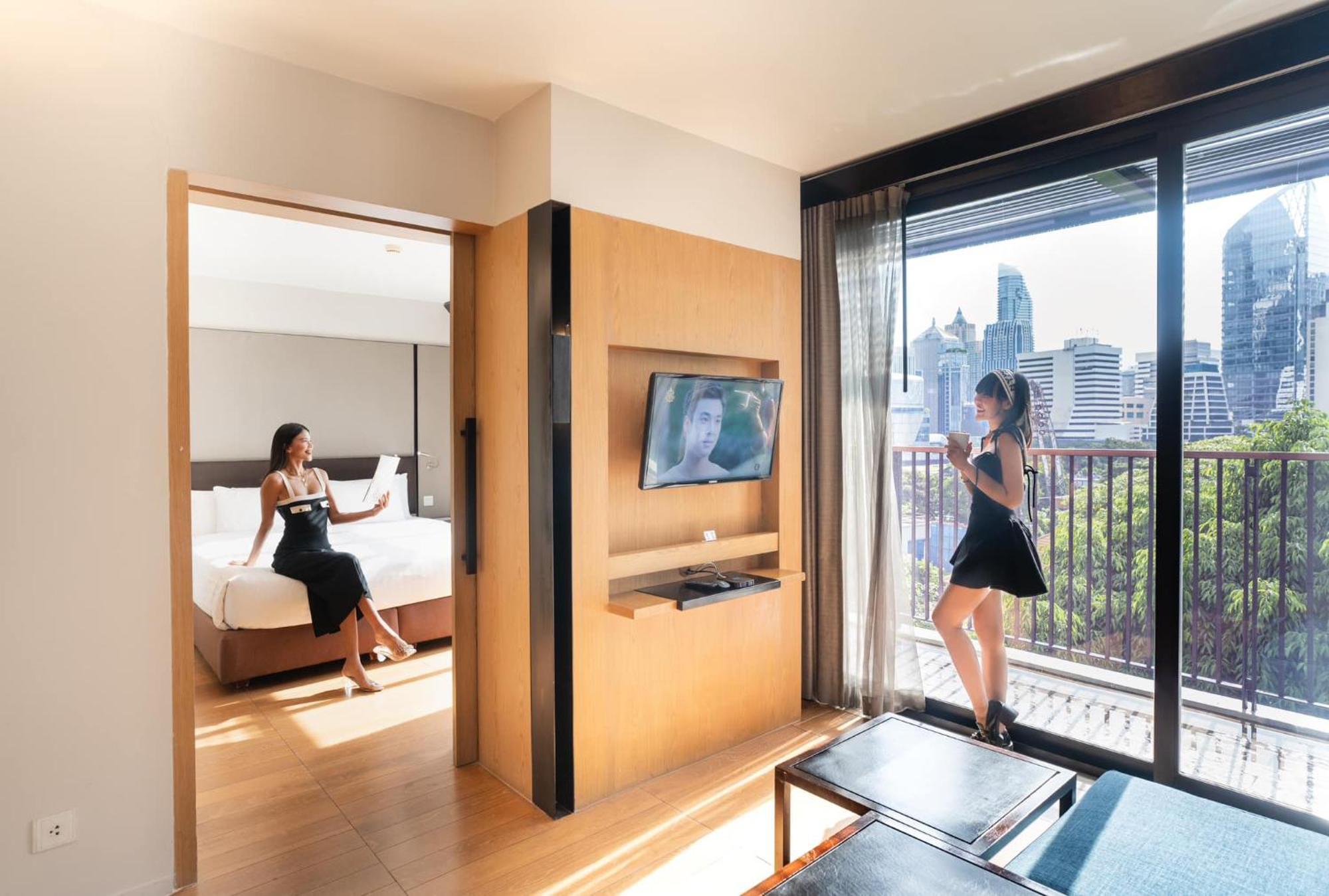 Arcadia Suites Bangkok Exterior foto